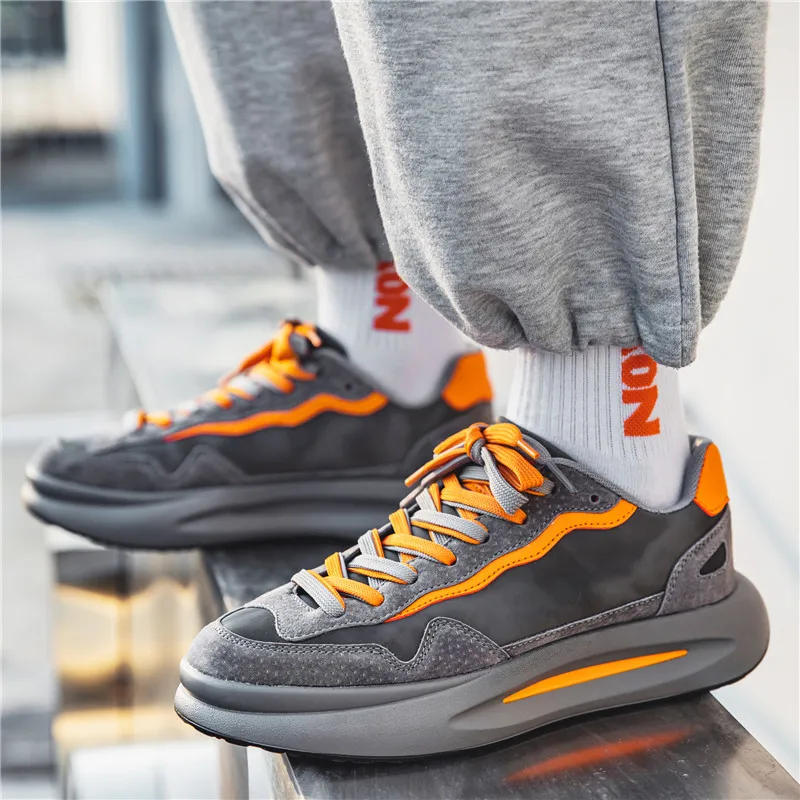 Men's spring and autumn 2021 Korean version of the trend of sports shoes comfortable and versatile casual men's shoes
Men's spring and autumn 2021 Korean version of the trend of sports shoes comfortable and versatile casual men's shoes