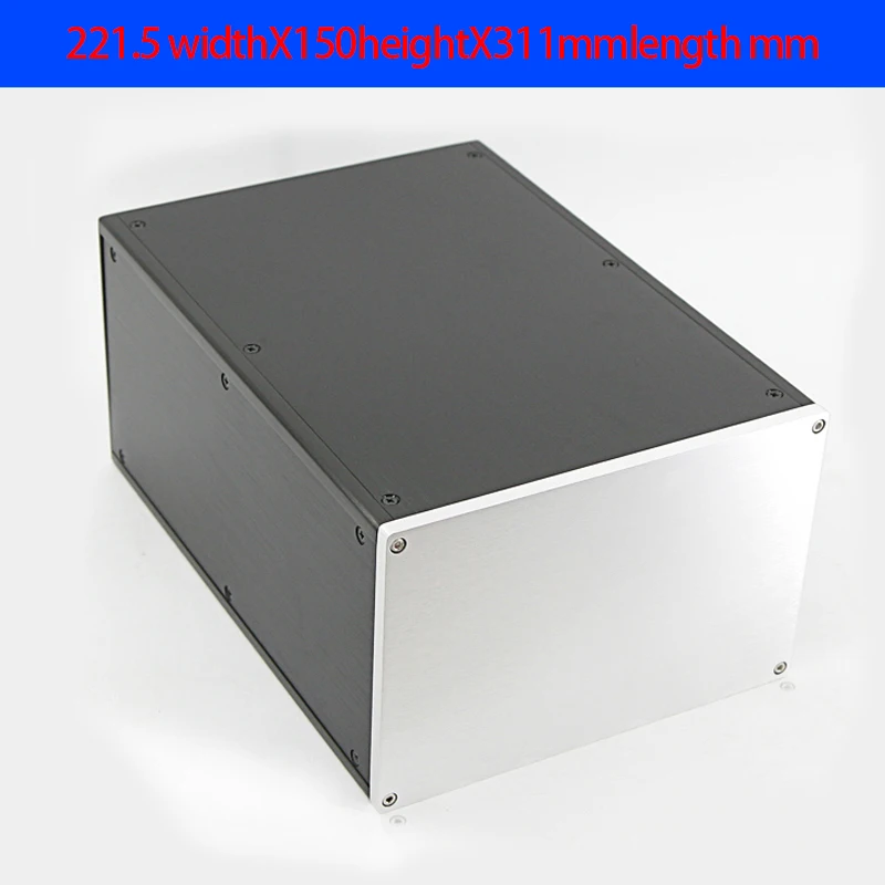 KYYSLB All aluminum power supply amplifier chassis Box house DIY Enclosure with power base feet blank Amplifier case shell
KYYSLB All aluminum power supply amplifier chassis Box house DIY Enclosure with power base feet blank Amplifier case shell