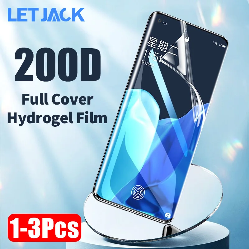 Гидрогелевая пленка с полным покрытием для OnePlus 9RT 8T 7T 6T 6, Защита экрана для OnePlus Nord 2 CE N100 N200 9 8 7 Pro, не стекло, 1-3 шт.
Гидрогелевая пленка с полным покрытием для OnePlus 9RT 8T 7T 6T 6, Защита экрана для OnePlus Nord 2 CE N100 N200 9 8 7 Pro, не стекло, 1-3 шт.