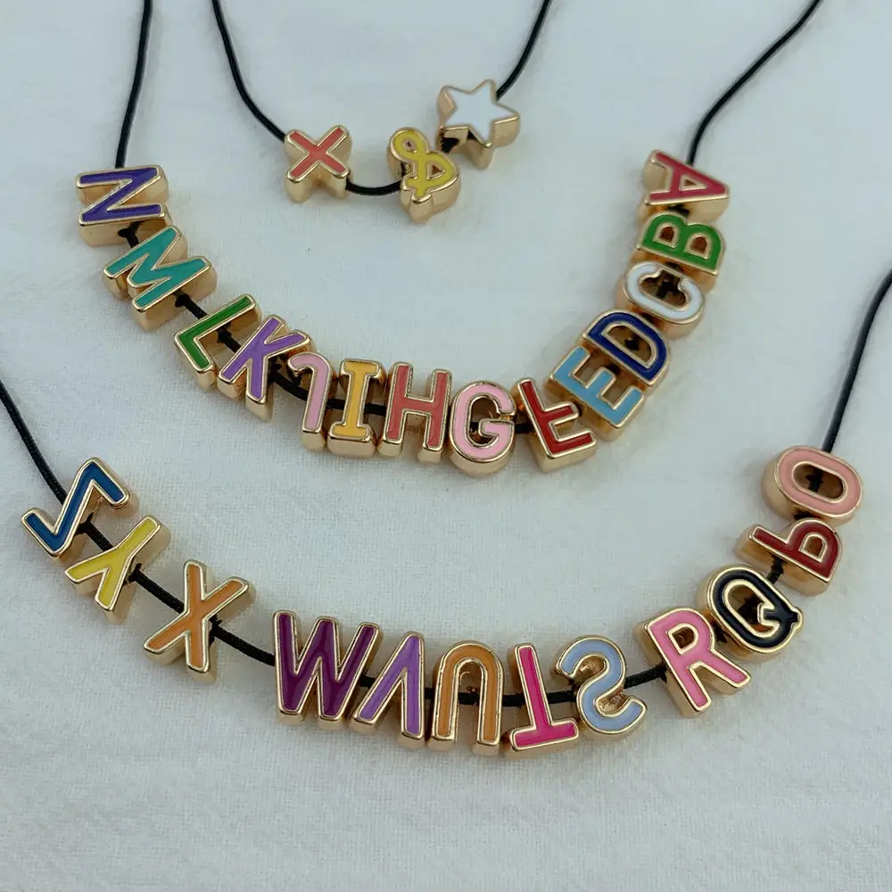 Capital ABC Metal Letter Spacer Beads Charms For Jewelry Accessories Making diy Bracelet Necklace 26 Alphabet Set Bulk
Capital ABC Metal Letter Spacer Beads Charms For Jewelry Accessories Making diy Bracelet Necklace 26 Alphabet Set Bulk