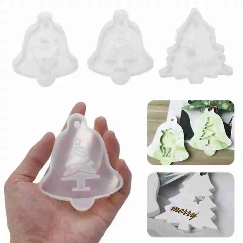 Different Shape Flexible Resin Mold Christmas Hanging Tag Silicone Jewelry Mold Resin Epoxy Casting Mould
Different Shape Flexible Resin Mold Christmas Hanging Tag Silicone Jewelry Mold Resin Epoxy Casting Mould