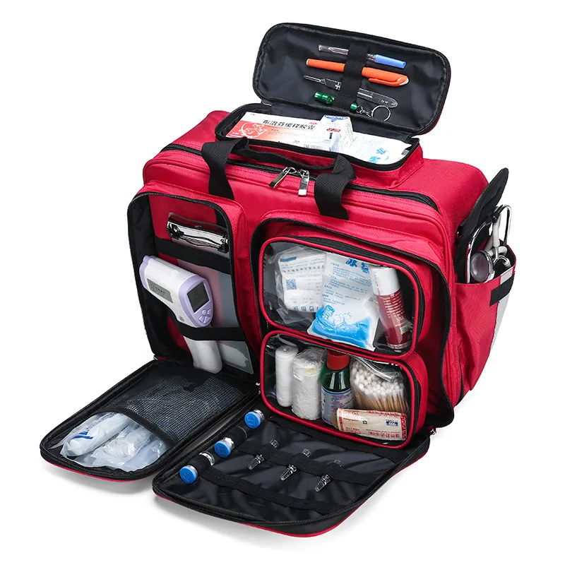 Portable Multifunctional First Aid Kit Outdoor Survival Family Travel Hiking Waterproof Reflective Strip Messenger Emergency Bag
Portable Multifunctional First Aid Kit Outdoor Survival Family Travel Hiking Waterproof Reflective Strip Messenger Emergency Bag
