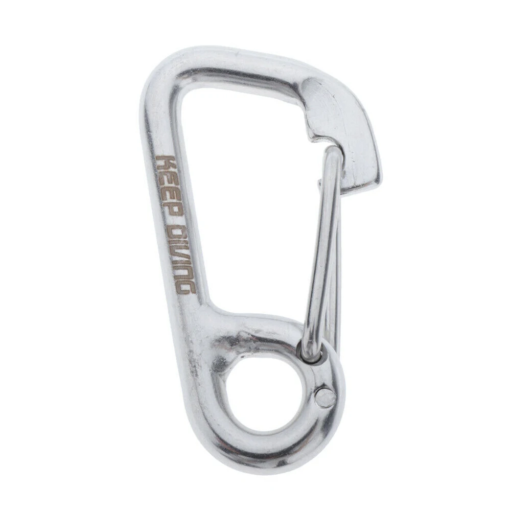 316 Stainless Steel Key Ring Hook Multi-functional Keychains Safety Hook Diving Buckle Sport Buckle
316 Stainless Steel Key Ring Hook Multi-functional Keychains Safety Hook Diving Buckle Sport Buckle