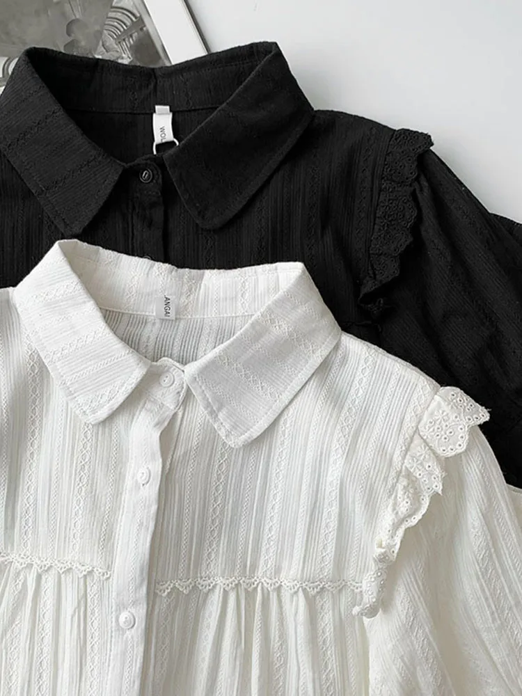 Женские блузки и рубашки, женская рубашка, летняя женская одежда, короткая черная рубашка с прострочкой, свободные французские милые рубашк...
Женские блузки и рубашки, женская рубашка, летняя женская одежда, короткая черная рубашка с прострочкой, свободные французские милые рубашк...