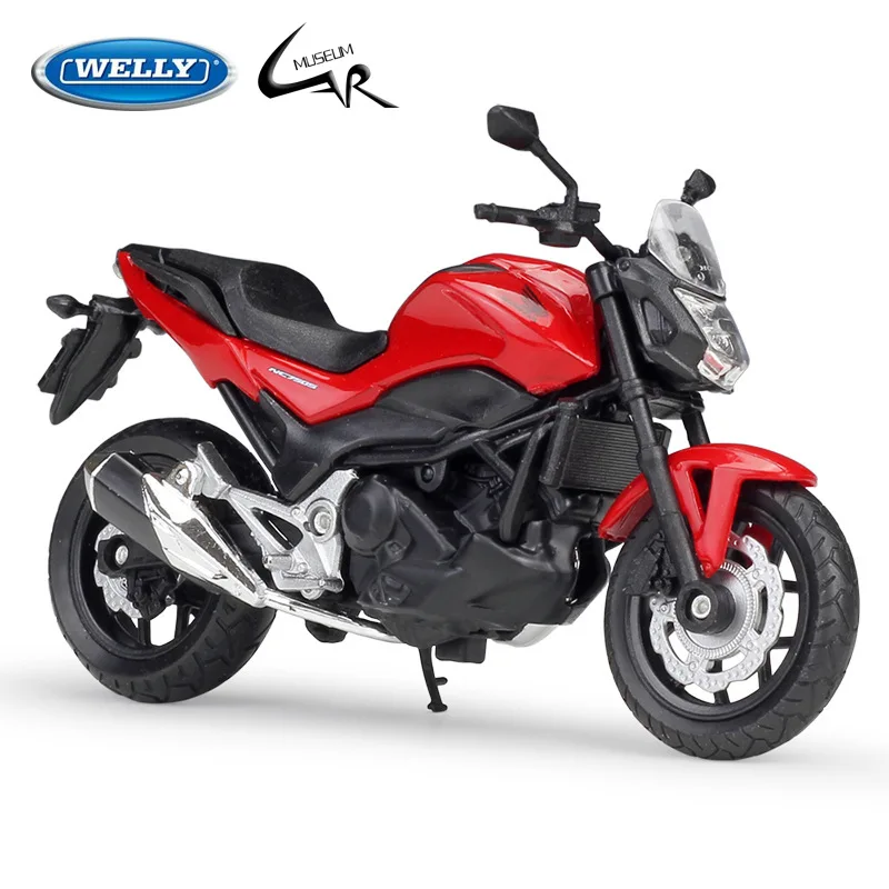 Модель мотоцикла Welly 1:18 Honda 2018 NC750S в масштабе улицы, металлический литый мотор для мальчиков, Подарочная игрушка
Модель мотоцикла Welly 1:18 Honda 2018 NC750S в масштабе улицы, металлический литый мотор для мальчиков, Подарочная игрушка