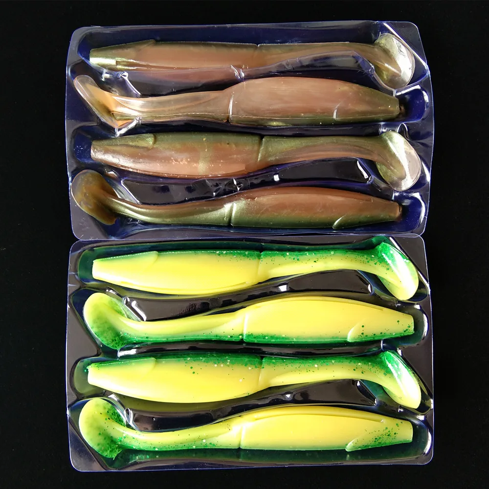 Noeby 8pcs 15cm 22.8g Fishing Lures T Tail Wrom Double Color Silicone Attractant Bass Artificial Soft Bait 
Noeby 8pcs 15cm 22.8g Fishing Lures T Tail Wrom Double Color Silicone Attractant Bass Artificial Soft Bait