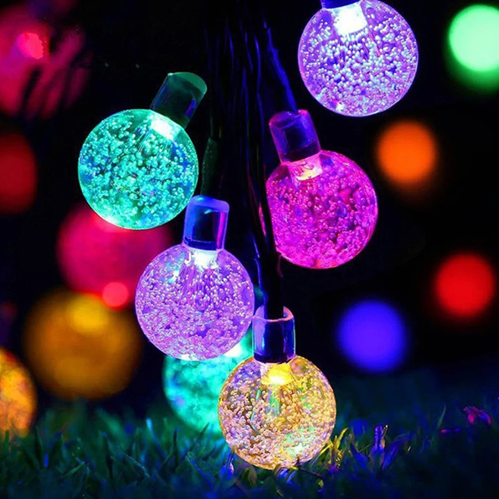100/50 LEDS Crystal ball 5M/10M Solar Lamp Power LED String Fairy Lights Solar Garlands Garden Christmas Decor For Outdoor
100/50 LEDS Crystal ball 5M/10M Solar Lamp Power LED String Fairy Lights Solar Garlands Garden Christmas Decor For Outdoor