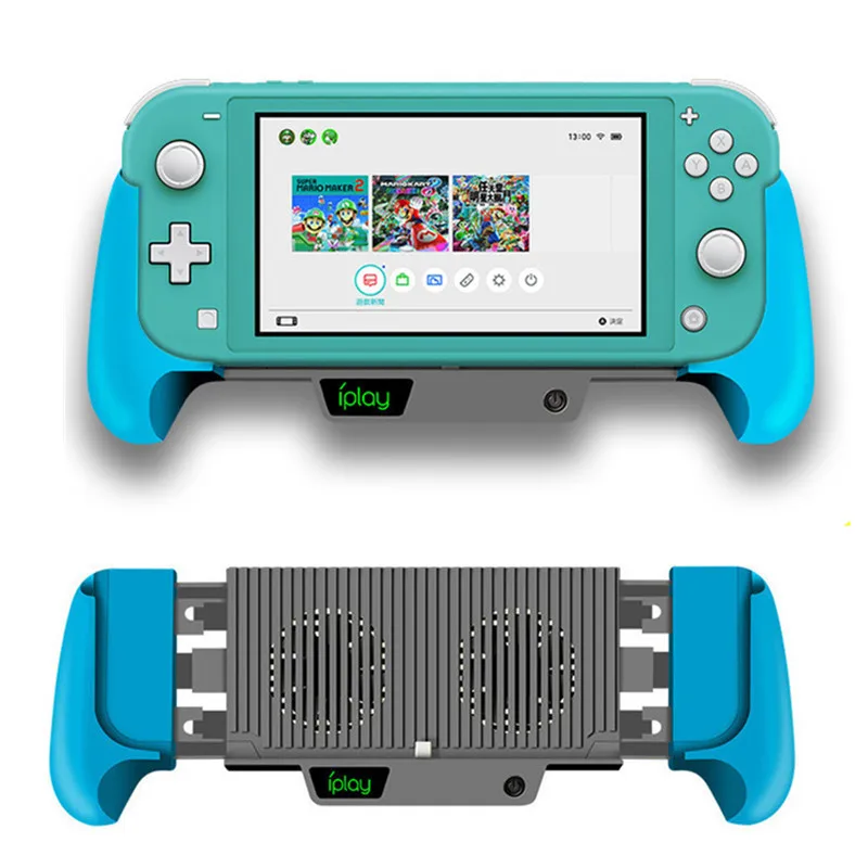 Охлаждающие вентиляторы для Nintendo Switch Lite, растягивающийся удлинитель рукоятки, перезаряжаемая батарея, зарядная ручка для Nintendo Switch
Охлаждающие вентиляторы для Nintendo Switch Lite, растягивающийся удлинитель рукоятки, перезаряжаемая батарея, зарядная ручка для Nintendo Switch