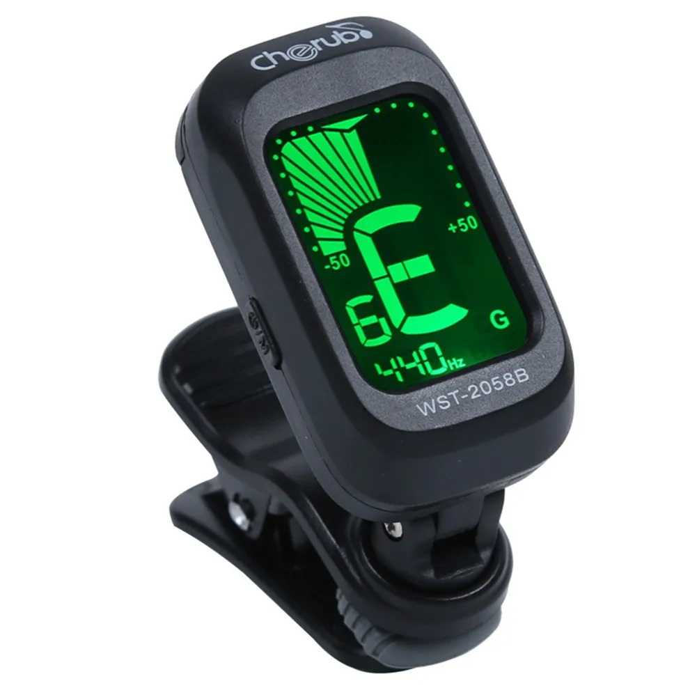Chromatic LCD Digital Clip On Electric Tuner 4-6 Stringed Bass WST-2058B Guitar Ukulele Violin For Loud Chaotic Environment
Chromatic LCD Digital Clip On Electric Tuner 4-6 Stringed Bass WST-2058B Guitar Ukulele Violin For Loud Chaotic Environment