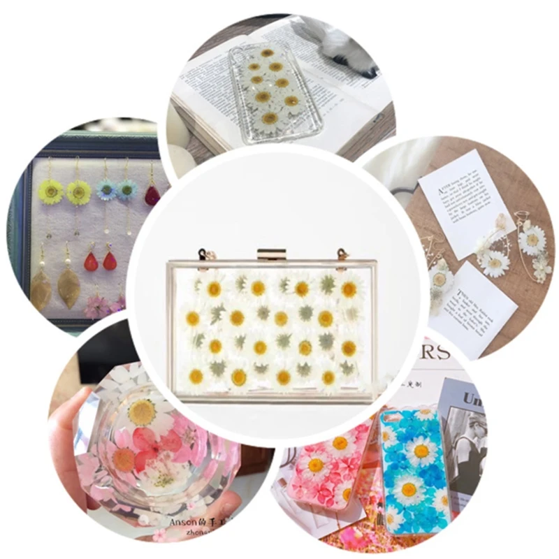 60pcs Real Dried Pressed Flowers Natural Pressed Flowers for Scrapbooking DIY Candle Resin Jewelry Pendant Crafts Making
60pcs Real Dried Pressed Flowers Natural Pressed Flowers for Scrapbooking DIY Candle Resin Jewelry Pendant Crafts Making