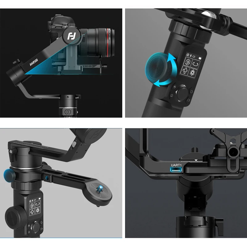 Стабилизатор камеры FeiyuTech AK4500 3-осевой стабилизатор для цифровой зеркальной Sony
