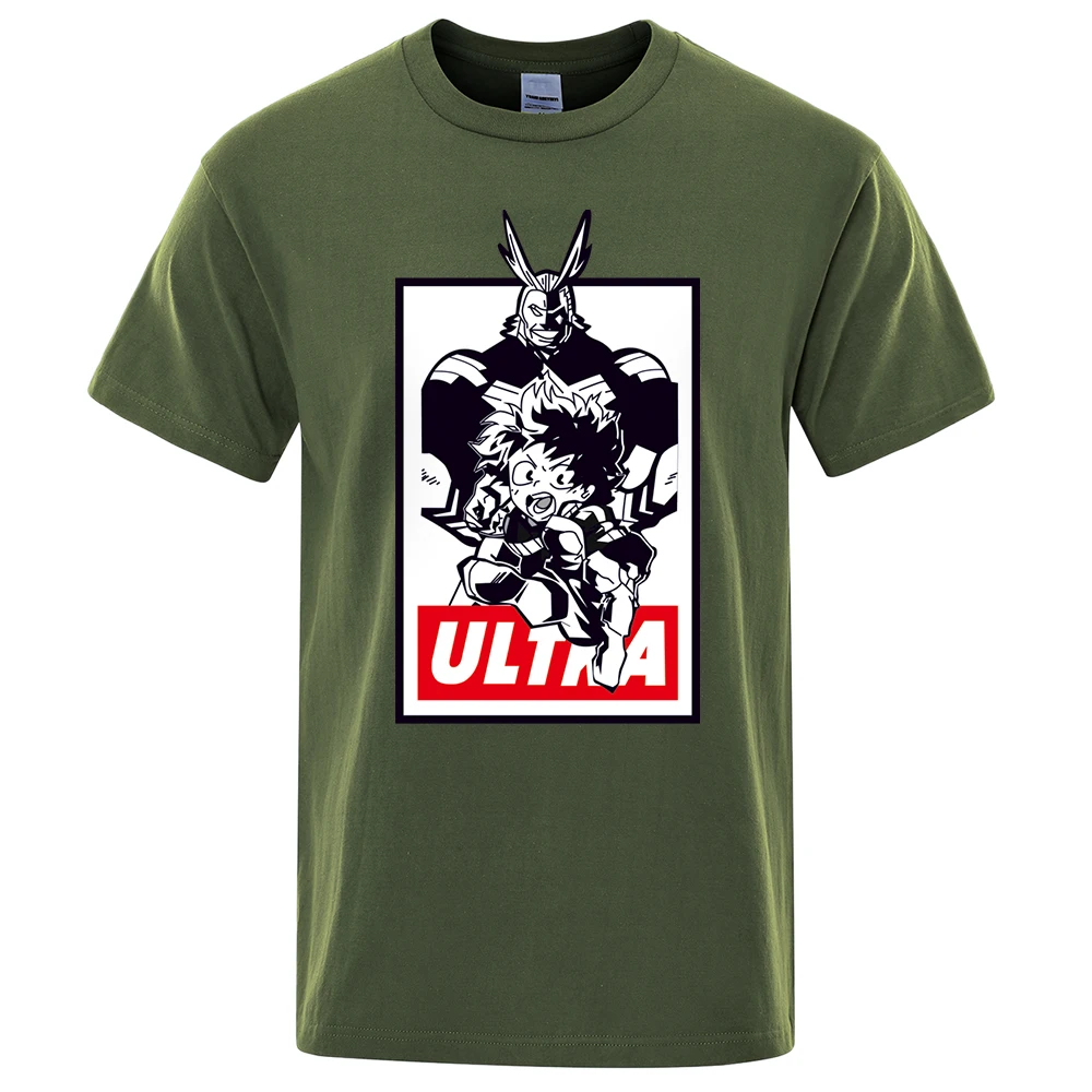 Футболка с надписью My Hero Академия All Might Midoriya Izuku мужские футболки для отдыха в