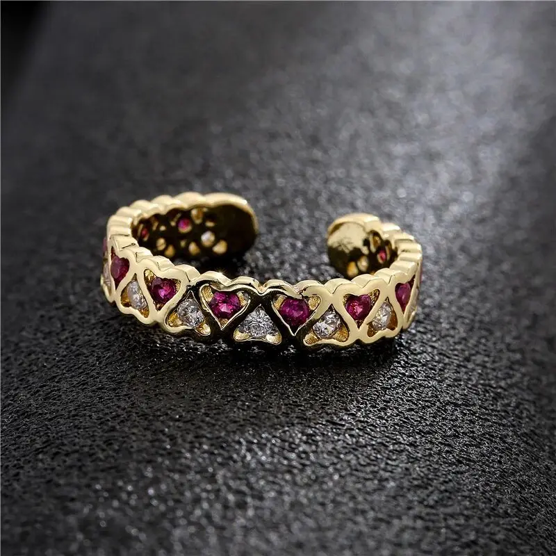 Fashion Crystal Rings Red Green Gemstone Bohemia Classic Styles Ring For Girls Women 2021 Newest
Fashion Crystal Rings Red Green Gemstone Bohemia Classic Styles Ring For Girls Women 2021 Newest