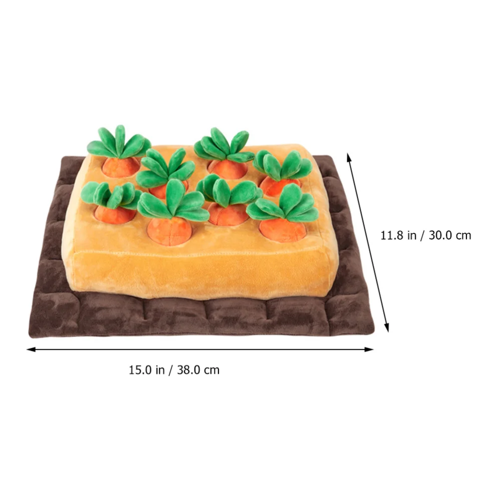 Pet Sniffle Mat Creative Assembling Carrot Land Training Mat Dog Plaything
Pet Sniffle Mat Creative Assembling Carrot Land Training Mat Dog Plaything