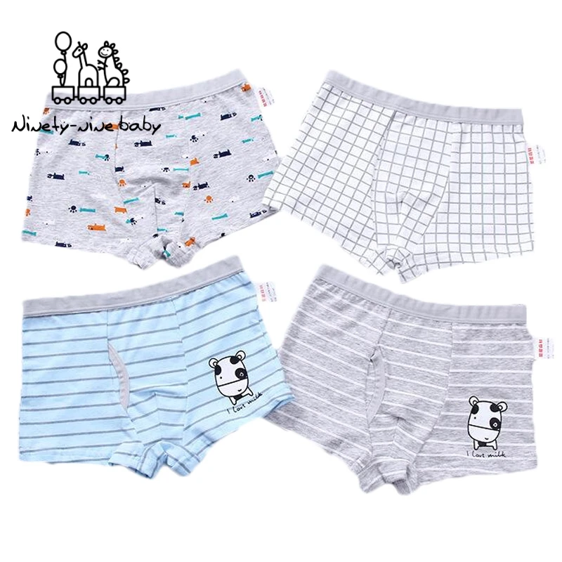4 Pcs/lot High Quality Children's Underwear for Kids Striped Printed Shorts Soft Cotton Underpants Boys Teenage Striped Panties
4 Pcs/lot High Quality Children's Underwear for Kids Striped Printed Shorts Soft Cotton Underpants Boys Teenage Striped Panties