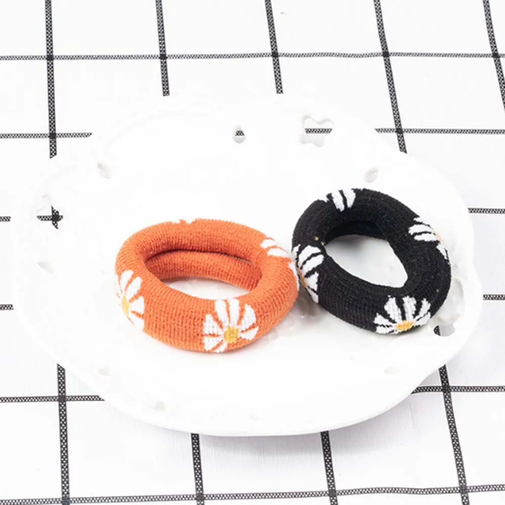 12 PCS Korean Elastic Daisy Hair Rope Printing Colorful Cute Hair Ring Female Hair Band Rubber Band Hair Accessories New Arrival
12 PCS Korean Elastic Daisy Hair Rope Printing Colorful Cute Hair Ring Female Hair Band Rubber Band Hair Accessories New Arrival
