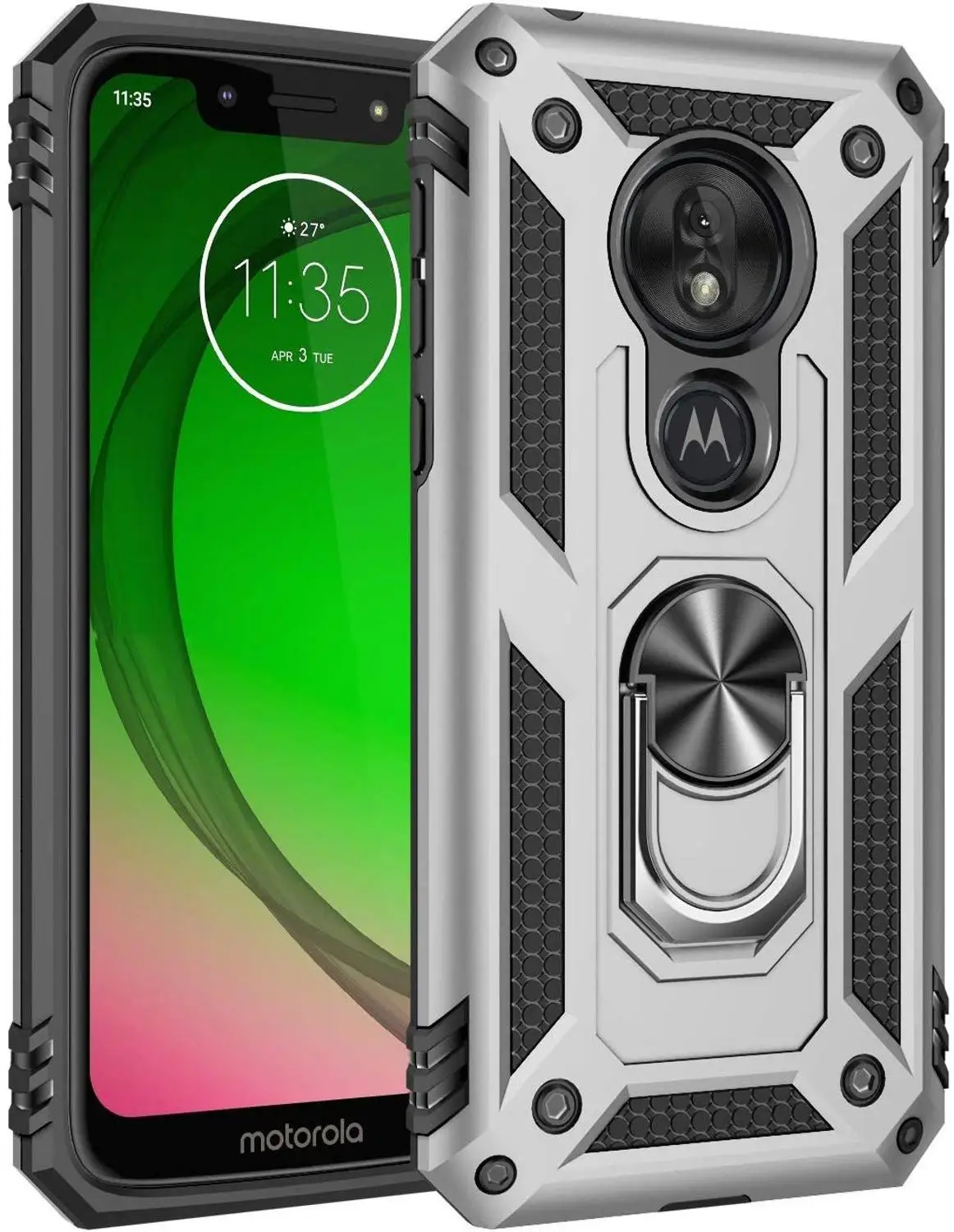 For Moto G7 Play Case,Motorola G7 Play Case Cover,Tough Heavy Protective 360 Metal Rotating Ring Kickstand Holder
For Moto G7 Play Case,Motorola G7 Play Case Cover,Tough Heavy Protective 360 Metal Rotating Ring Kickstand Holder