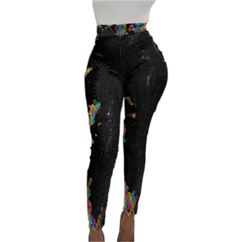 New Women Pants Nightclub Sexy Discoloration Sequin Trousers Women Beaded leggings Long Pants Party Women Clothes
New Women Pants Nightclub Sexy Discoloration Sequin Trousers Women Beaded leggings Long Pants Party Women Clothes