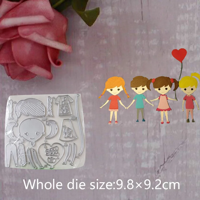 Cartoon Girl Boy Heart Balloon Metal Cutting Dies New 2021 Stencils Scrapbooking Craft Die Cut Embossing Punch Paper Card Making
Cartoon Girl Boy Heart Balloon Metal Cutting Dies New 2021 Stencils Scrapbooking Craft Die Cut Embossing Punch Paper Card Making