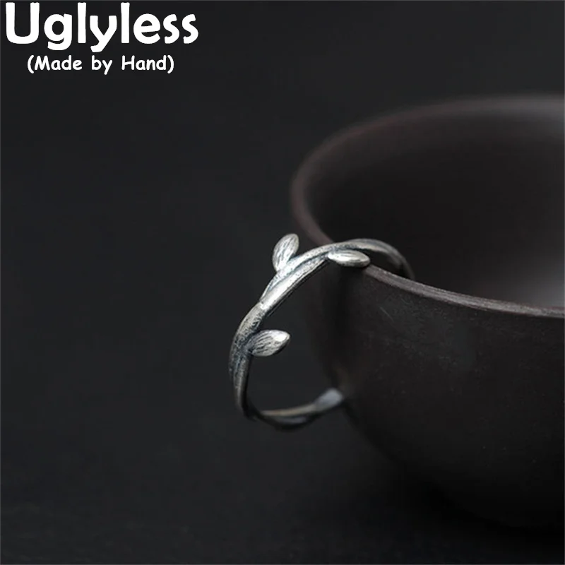 Женское кольцо с листьями, из серебра 925 пробы 
Женское кольцо с листьями, из серебра 925 пробы