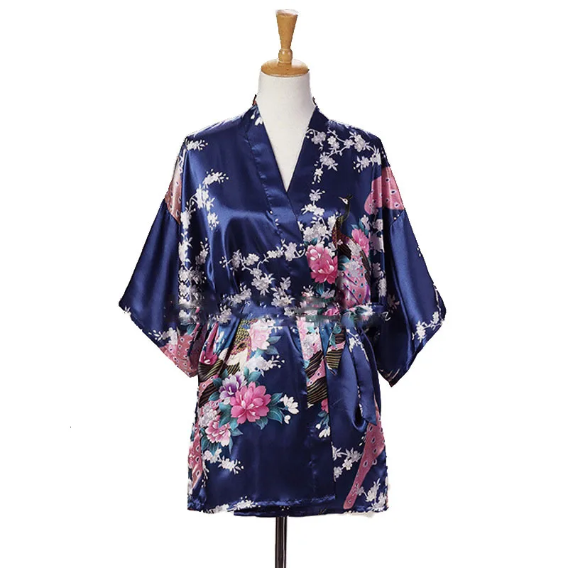 Short Style Woman Sexy Japanese Dress Traditional Kimono Yukata Night Gown Sleepwear Lady Bathing Robe Silk Satin Dress
Short Style Woman Sexy Japanese Dress Traditional Kimono Yukata Night Gown Sleepwear Lady Bathing Robe Silk Satin Dress