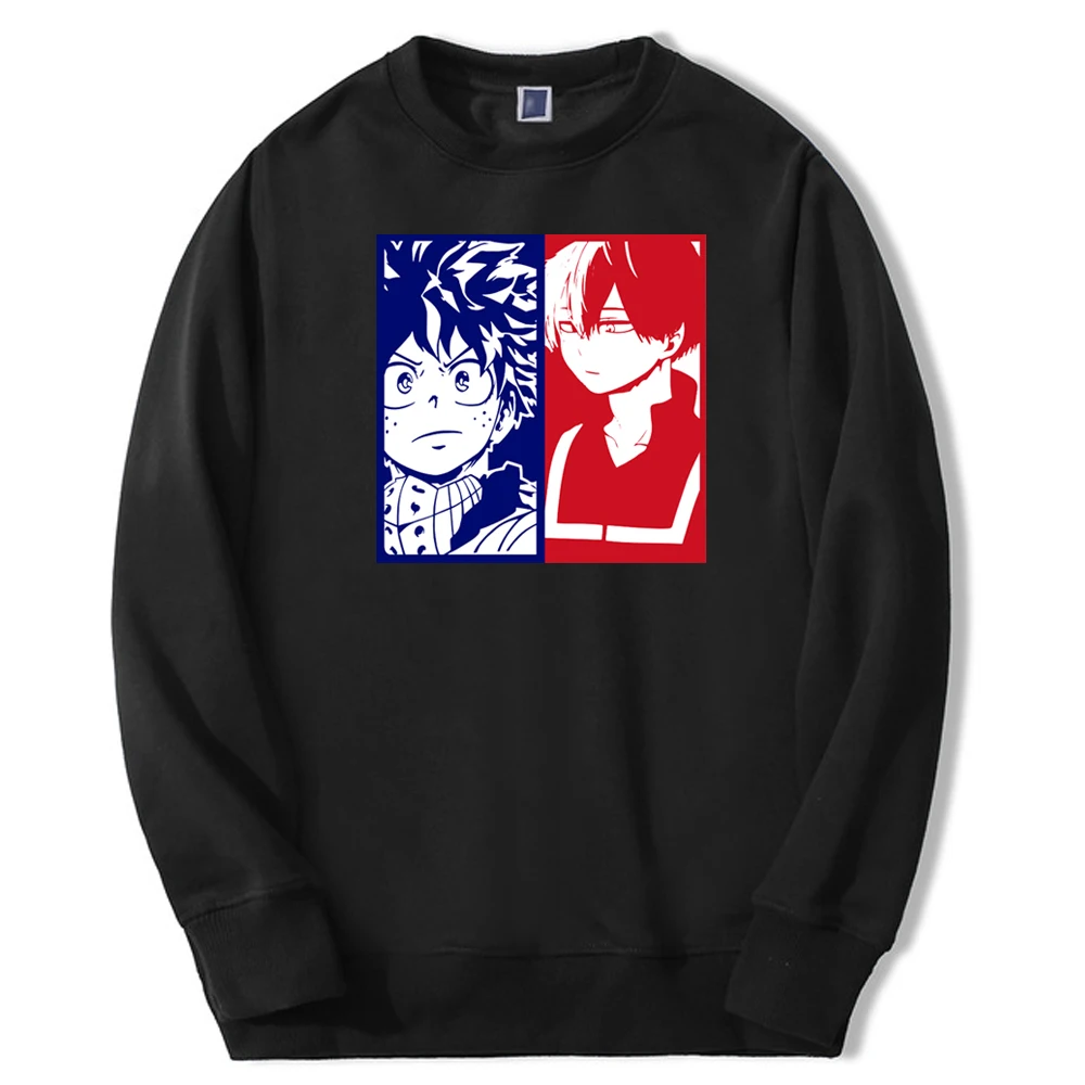 My Hero Academia Deku Todoroki Anime 2021 Winter Male Oversized Sweatshirts Hoodies Fashion Warm Clothes Men's Streetwear
My Hero Academia Deku Todoroki Anime 2021 Winter Male Oversized Sweatshirts Hoodies Fashion Warm Clothes Men's Streetwear
