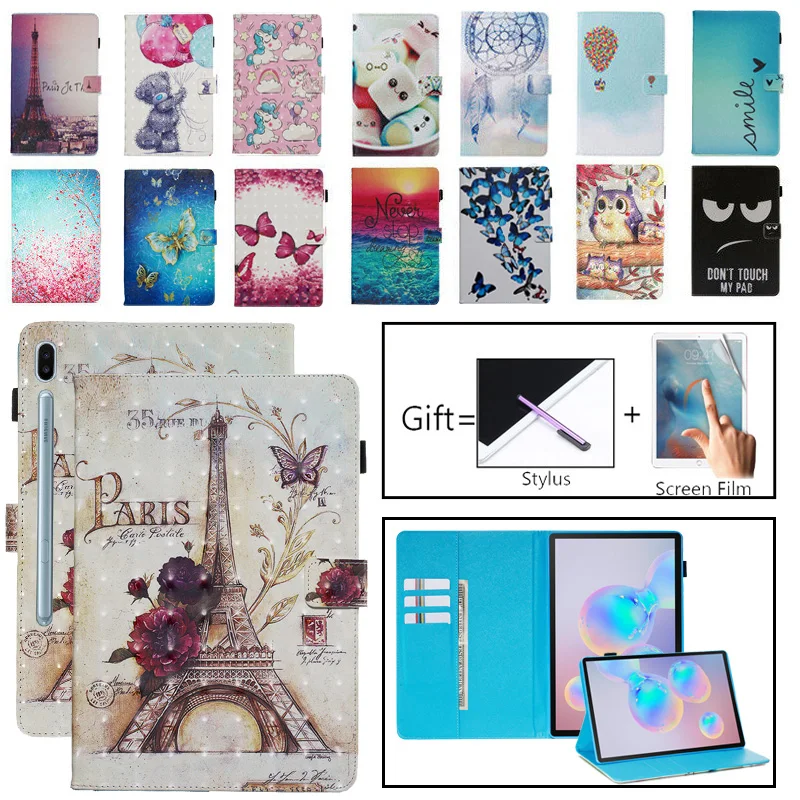 Чехол для Samsung Galaxy Tab S6 10 5 SM T860 T865 2019 "чехол планшета с рисунком единорога