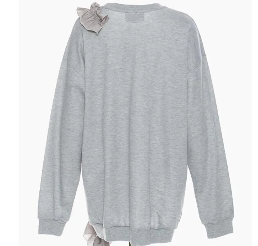 Cultiseed Women New Fashion Pleated Ruffles Floral Pullovers Hoodies Tops Female Solid Color Loose Casual Sweatshirts Coats
Cultiseed Women New Fashion Pleated Ruffles Floral Pullovers Hoodies Tops Female Solid Color Loose Casual Sweatshirts Coats