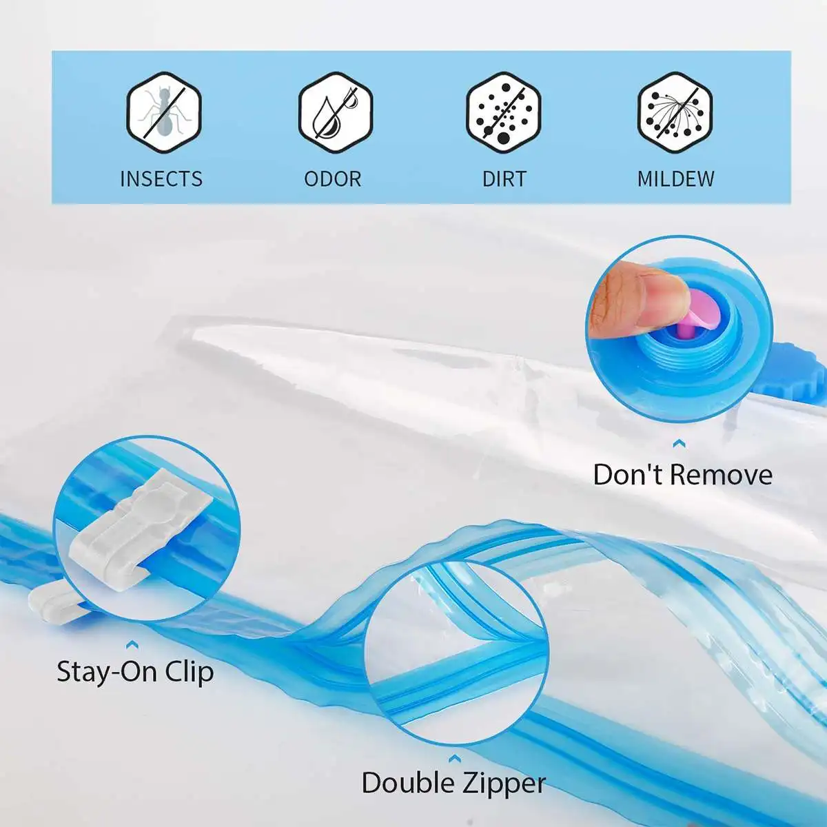 6pcs Vacuum Bag Package Compressed Organizer for Quilts Clothes Transparent Space Saving Seal Bags Foldable Storage Bag 100*76CM
6pcs Vacuum Bag Package Compressed Organizer for Quilts Clothes Transparent Space Saving Seal Bags Foldable Storage Bag 100*76CM