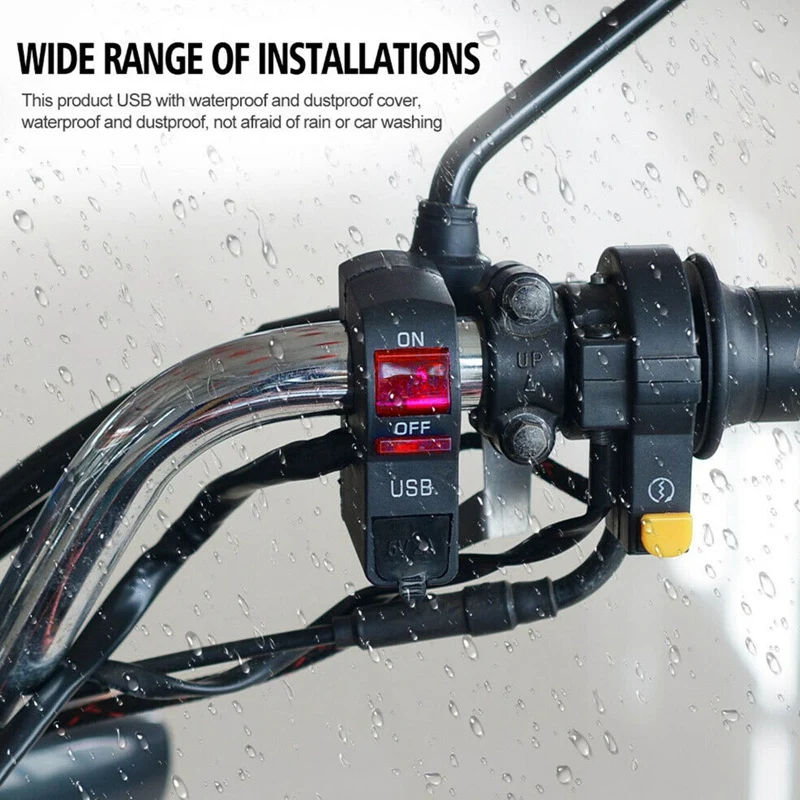 1pc DC 12V Motorcycle Handlebar On/Off Switch With 2A USB Charge Motorcycle Handlebar Headlight Switch Motorcycle
1pc DC 12V Motorcycle Handlebar On/Off Switch With 2A USB Charge Motorcycle Handlebar Headlight Switch Motorcycle