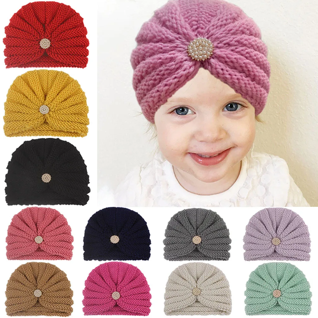 Cute Autumn Winter Baby Girls Knitted Hat with Rhinestone Button Warm Newborn Infant Toddler Crochet Hedging Cap Turban Headwear
Cute Autumn Winter Baby Girls Knitted Hat with Rhinestone Button Warm Newborn Infant Toddler Crochet Hedging Cap Turban Headwear