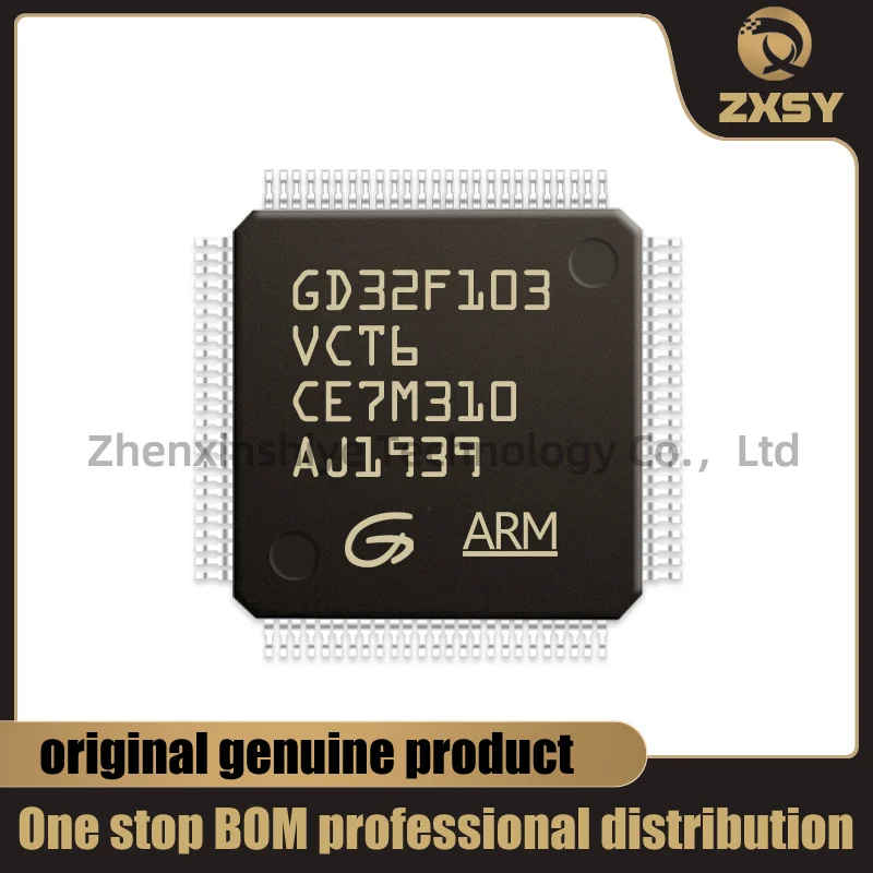 GD32F103VCT6 QFP100 IC 
GD32F103VCT6 QFP100 IC