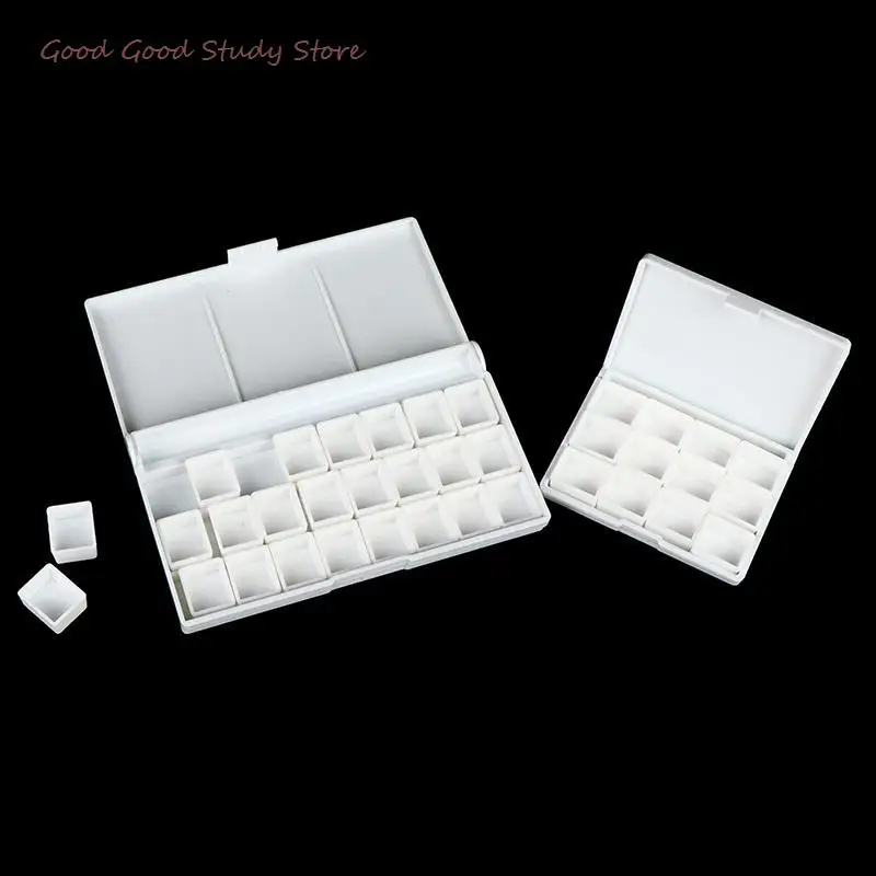 1Pcs 12/24Grid Watercolor Palette Empty Palette Painting Paint Tray Box For Watercolor Oil Acrylic Paints
1Pcs 12/24Grid Watercolor Palette Empty Palette Painting Paint Tray Box For Watercolor Oil Acrylic Paints