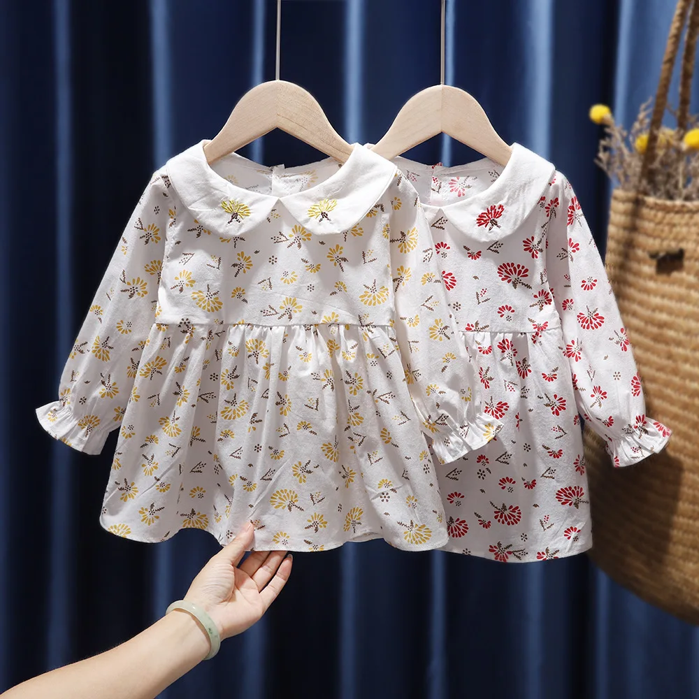 Платье с цветочным принтом для маленьких девочек, весенняя одежда с длинным рукавом, милая детская хлопковая Футболка принцессы, 2021, элеган...
Платье с цветочным принтом для маленьких девочек, весенняя одежда с длинным рукавом, милая детская хлопковая Футболка принцессы, 2021, элеган...