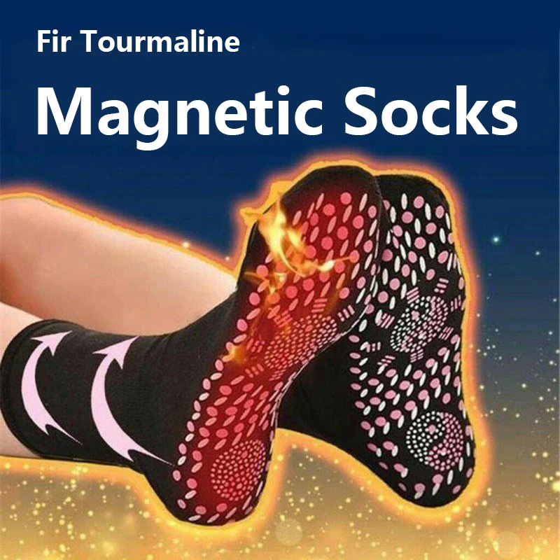 Tourmaline Magnetic Socks Self-Heating Health Care Socks Warm Massage Socks Magnetic Therapy Comfortable Breathable Foot Care
Tourmaline Magnetic Socks Self-Heating Health Care Socks Warm Massage Socks Magnetic Therapy Comfortable Breathable Foot Care