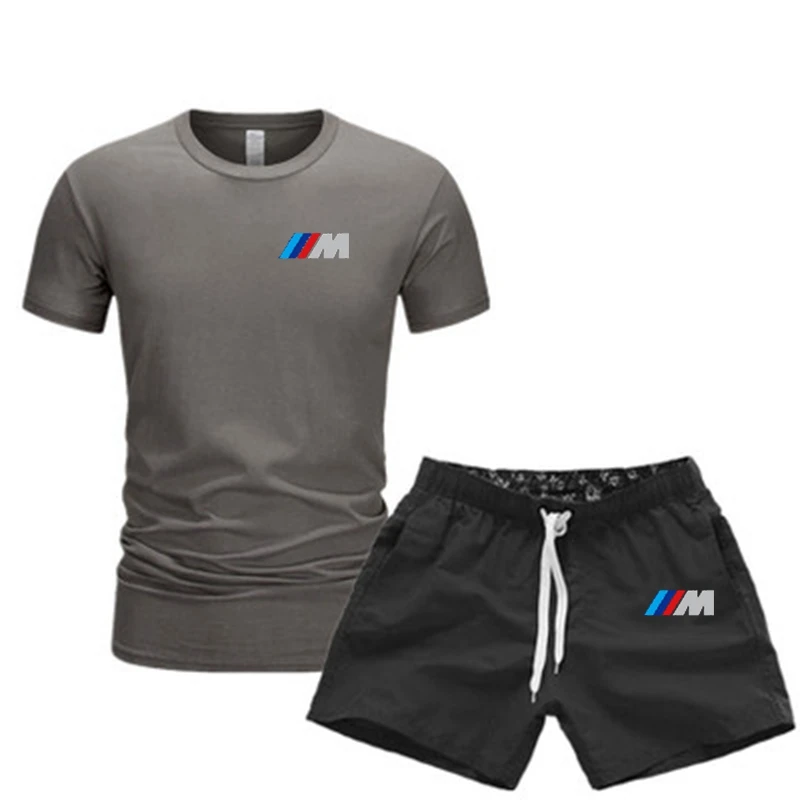 BMW Men Women Short Sleeve Sportswear Sets Cotton Tracksuit T-shirt & Shorts Hip Hop Print Streetwear Summer
BMW Men Women Short Sleeve Sportswear Sets Cotton Tracksuit T-shirt & Shorts Hip Hop Print Streetwear Summer