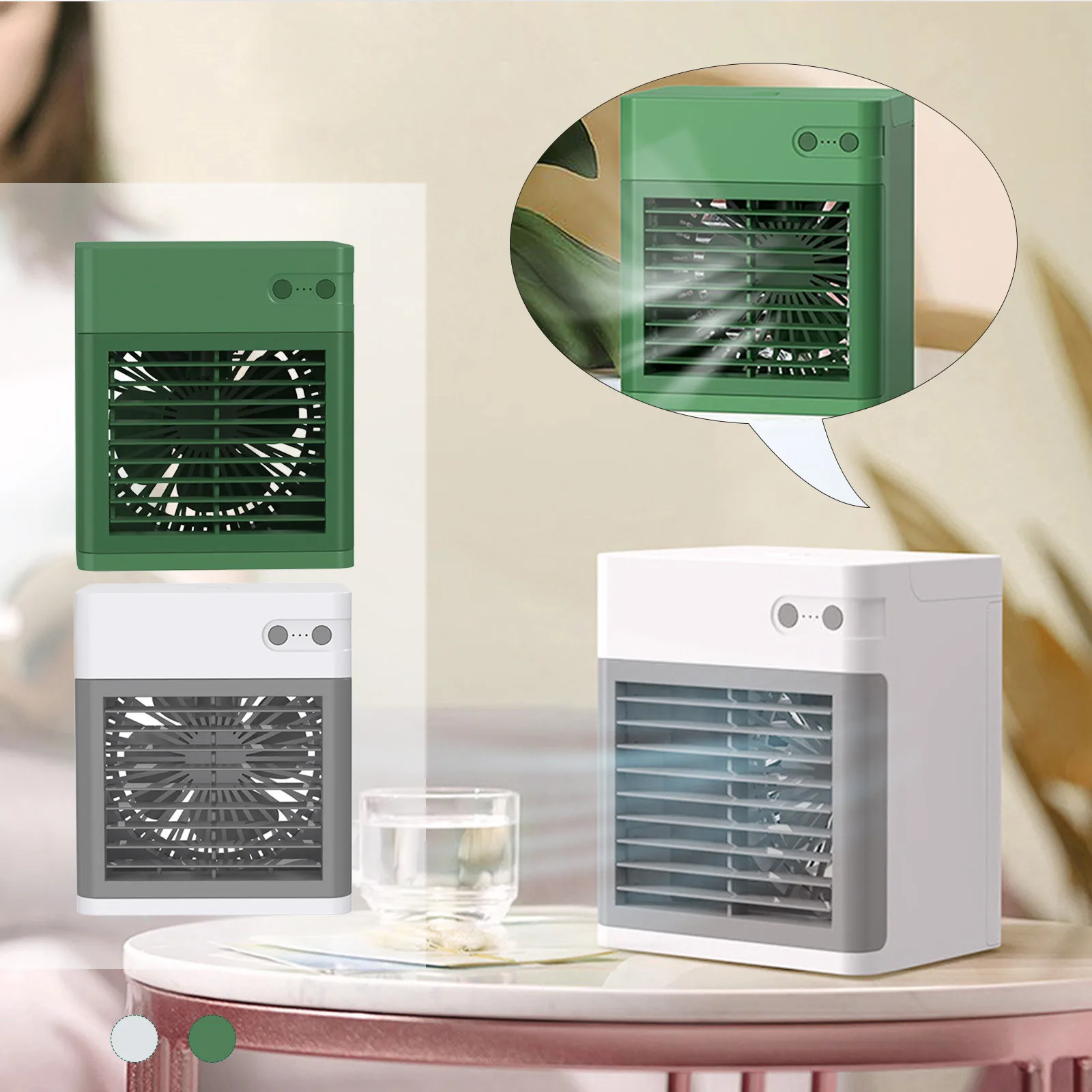 Portable Air Conditioner Mini Personal Air Fan Portable Usb Rechargeable Cool High Quality Fashion With Power And Flashlight
Portable Air Conditioner Mini Personal Air Fan Portable Usb Rechargeable Cool High Quality Fashion With Power And Flashlight