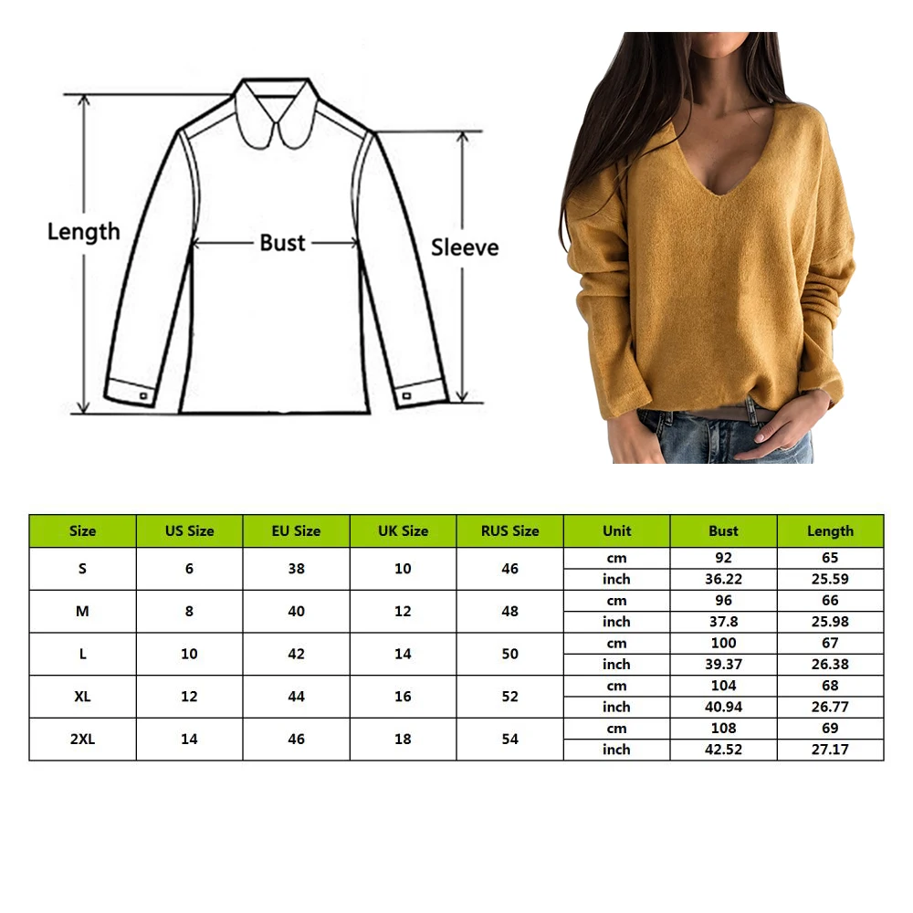 Sexy Hollow Out V-neck Knitted Sweater Women Autumn Long Sleeve Candy Basic Top Loose Ladies Sweaters and Pullovers 
Sexy Hollow Out V-neck Knitted Sweater Women Autumn Long Sleeve Candy Basic Top Loose Ladies Sweaters and Pullovers