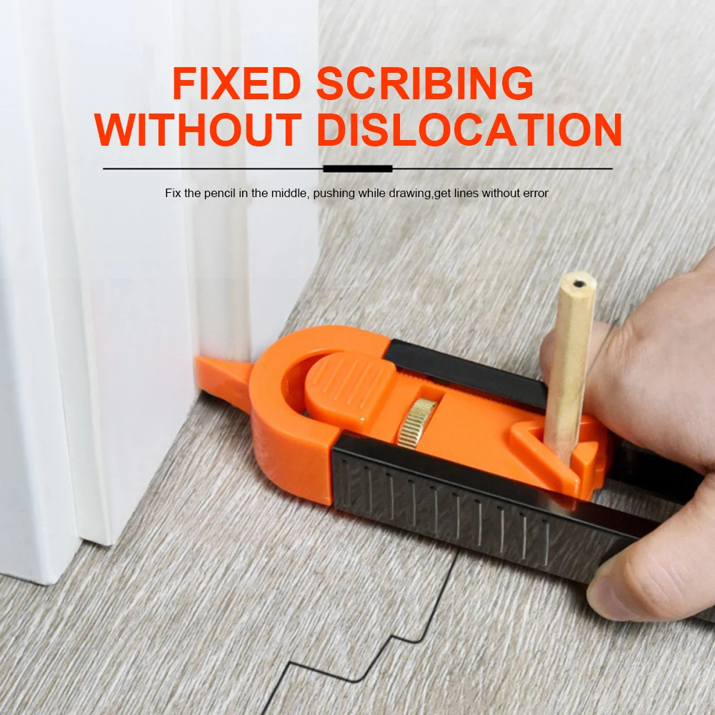 Measurement Tool Profile Scribing Ruler Contour Gauge With Lock Adjustable Locking Precise Measuring Woodworking Tool
Measurement Tool Profile Scribing Ruler Contour Gauge With Lock Adjustable Locking Precise Measuring Woodworking Tool