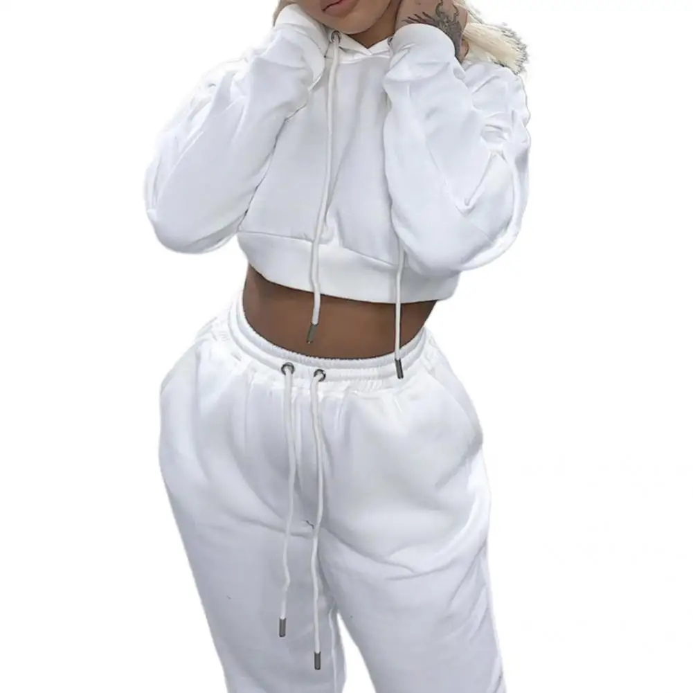 Tracksuit 1 Set Casual Solid Color Long Sleeve Hoodies Pants Sporty Hoodies Pants Set Long Sleeve for Running
Tracksuit 1 Set Casual Solid Color Long Sleeve Hoodies Pants Sporty Hoodies Pants Set Long Sleeve for Running