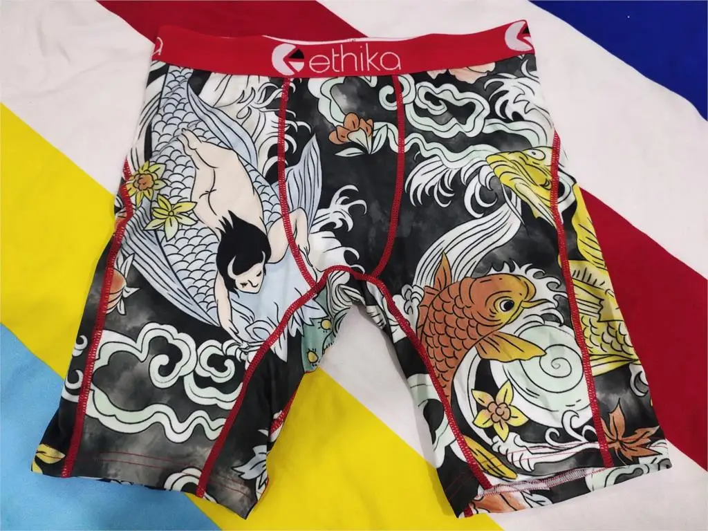 Ethika 2020 Man Boxers Home Casual Fashion Silk Underwear Men Comfortable Underpants Soft Breathable Male Panties Funny Men
Ethika 2020 Man Boxers Home Casual Fashion Silk Underwear Men Comfortable Underpants Soft Breathable Male Panties Funny Men