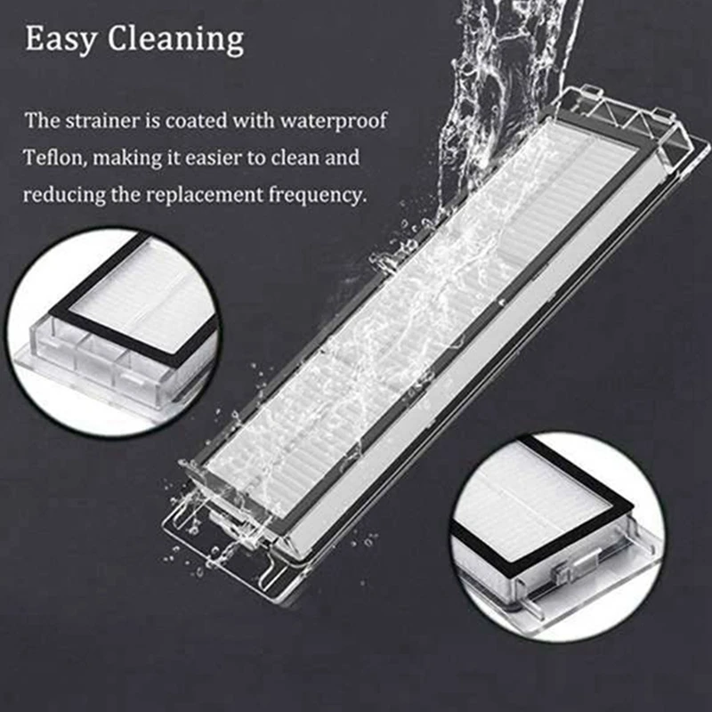 Main Brush HEPA Filter Suitable for Xiaomi Vacuum 2 Roborock S50 Xiaomi Roborock Mi Robot Parts Filters
Main Brush HEPA Filter Suitable for Xiaomi Vacuum 2 Roborock S50 Xiaomi Roborock Mi Robot Parts Filters