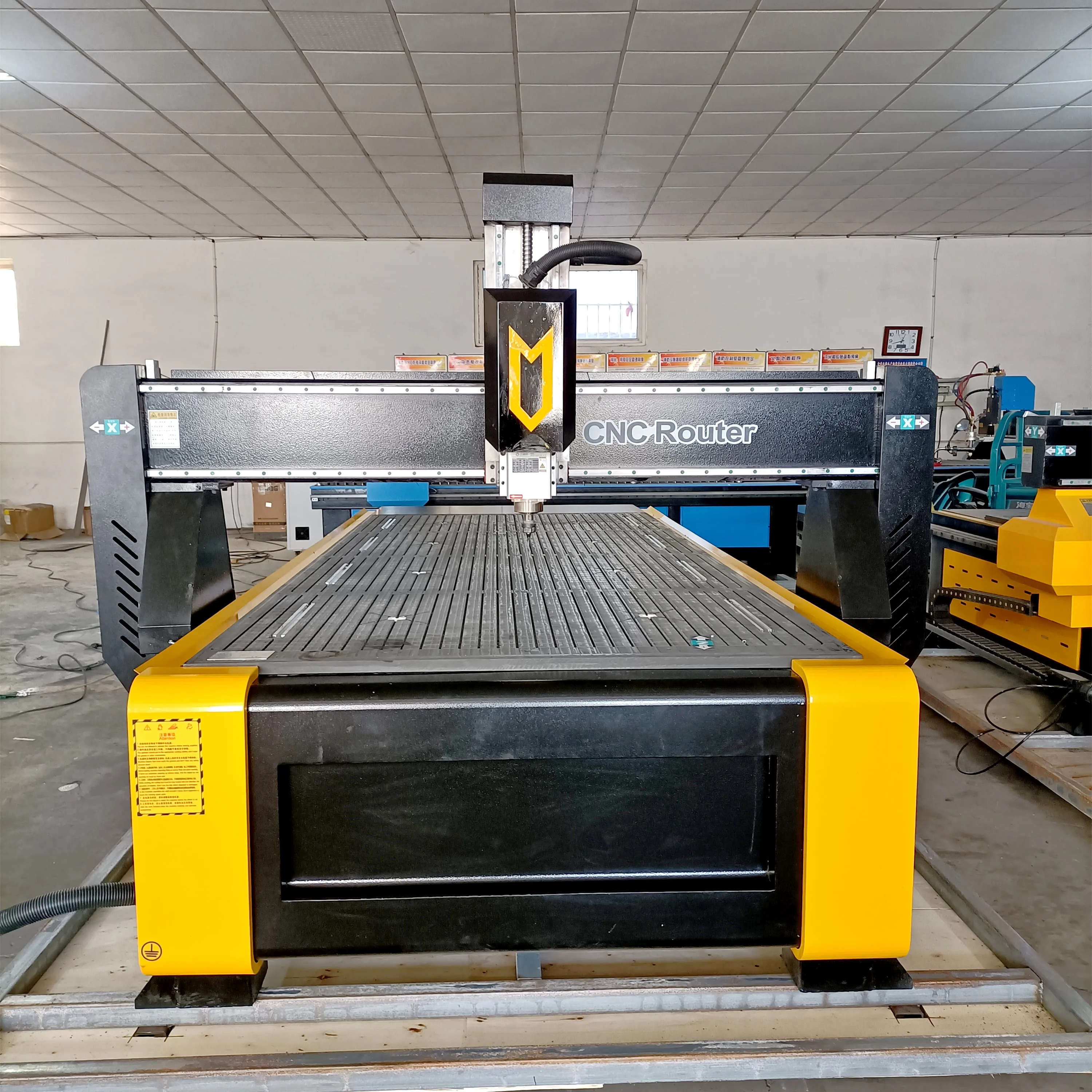 CNC 1325 3 Axis Wood CNC Router Engraving Machine Professional Type Aluminum Copper Metal Milling Carving With Cutter Drilling
CNC 1325 3 Axis Wood CNC Router Engraving Machine Professional Type Aluminum Copper Metal Milling Carving With Cutter Drilling