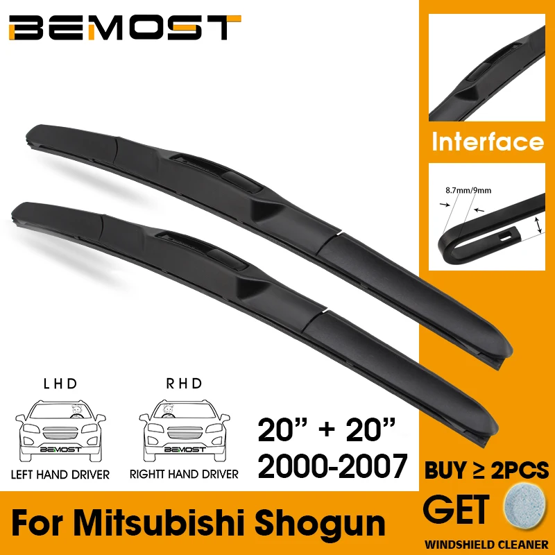 Car Wiper Blade Front Window Windshield Rubber Silicon Refill Wipers For Mitsubishi Shogun 2000-2007 20"+20" Car Accessories
Car Wiper Blade Front Window Windshield Rubber Silicon Refill Wipers For Mitsubishi Shogun 2000-2007 20"+20" Car Accessories