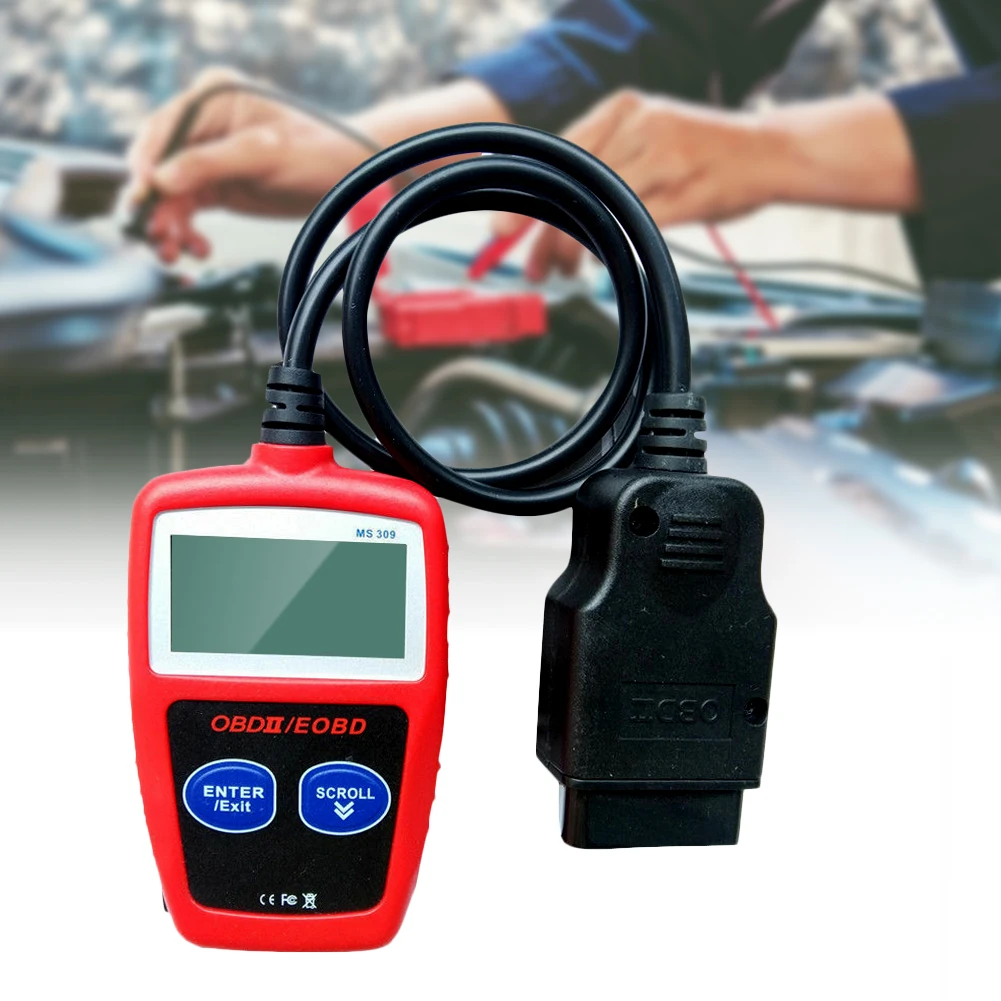 OBD2 Code Reader MS309 Scanner OBDII EOBD CAN Car Engine Auto Diagnostic Tool Vehicle Check Engine Light Analyzer for Vehicles
OBD2 Code Reader MS309 Scanner OBDII EOBD CAN Car Engine Auto Diagnostic Tool Vehicle Check Engine Light Analyzer for Vehicles