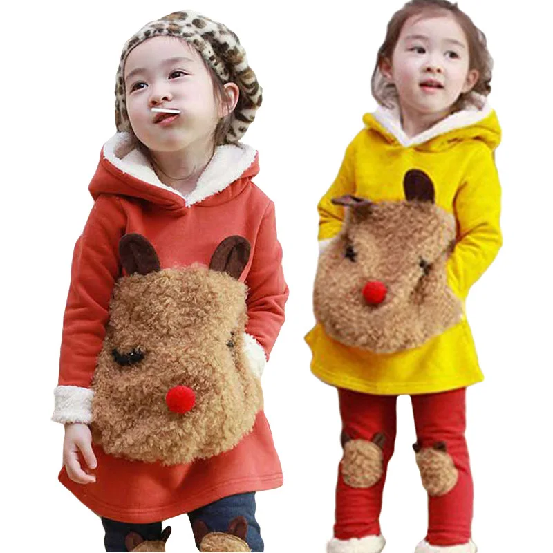 2 To 7 Year Hooded Girl Fashion Boutique Casual Clothes 2020 Autumn Winter Models Plus Velvet Thick Cartoon Panda Two Piece Suit
2 To 7 Year Hooded Girl Fashion Boutique Casual Clothes 2020 Autumn Winter Models Plus Velvet Thick Cartoon Panda Two Piece Suit