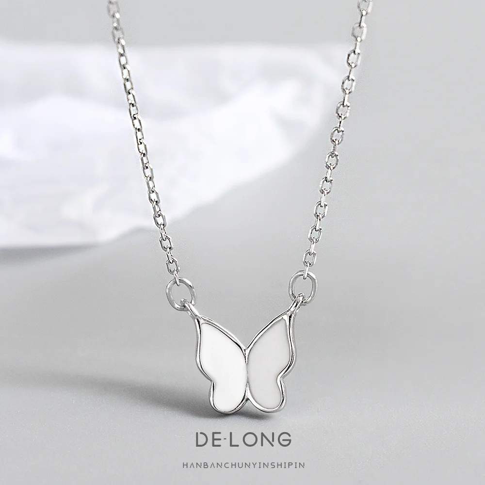 Цепочка Из серебра 2021 пробы с подвеской-бабочкой и фианитом, 925 
Цепочка Из серебра 2021 пробы с подвеской-бабочкой и фианитом, 925