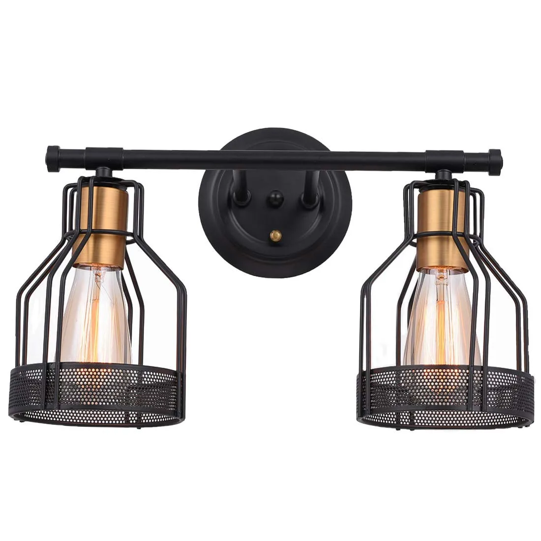 2 Light Bathroom Vanity Light Metal Wire Cage Wall Sconce Wall Light Full Backlight Lamp For Makeup Vanity Cabinet Decoration
2 Light Bathroom Vanity Light Metal Wire Cage Wall Sconce Wall Light Full Backlight Lamp For Makeup Vanity Cabinet Decoration