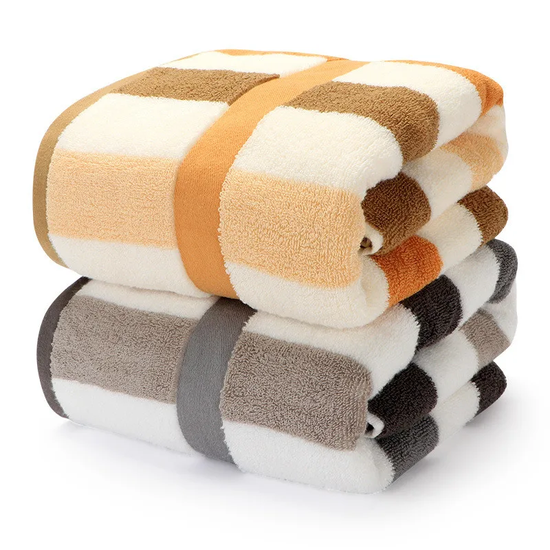 New 2020 100% Cotton Thicker Bath Towel Absorbent Stripe Beach Towels for Adult and Kids Towels Bathroom 70*140cm 1PC
New 2020 100% Cotton Thicker Bath Towel Absorbent Stripe Beach Towels for Adult and Kids Towels Bathroom 70*140cm 1PC