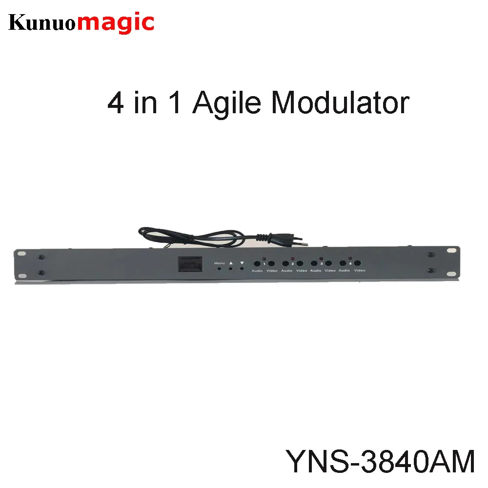 4 в 1 гибкий модулятор CATV Analog PAL NTSC Front End AV to RF | Электроника